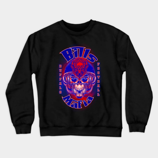 Bills Mafia Crewneck Sweatshirt by The Dark Vestiary